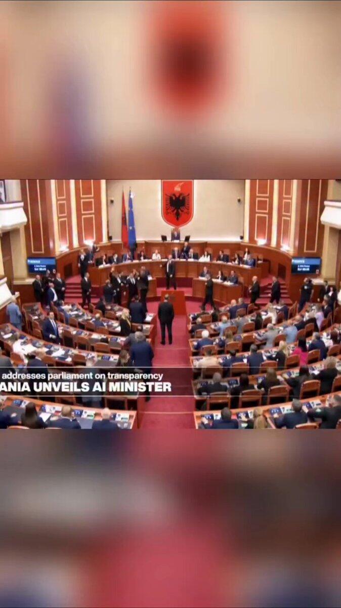 L’Albanie nomme la première ministre générée par l'IA au monde pour lutter contre la «corruption» @MrLaalpotato