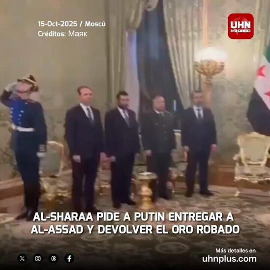 Ahmed al-Sharaa est à Moscou pour évoquer avec Poutine le maintien des bases russes en Syrie. Il pourrait aussi demander l’extradition de Bachar al-Assad et la restitution de fonds transférés lors de la chute de son régime #v @UHN_Plus